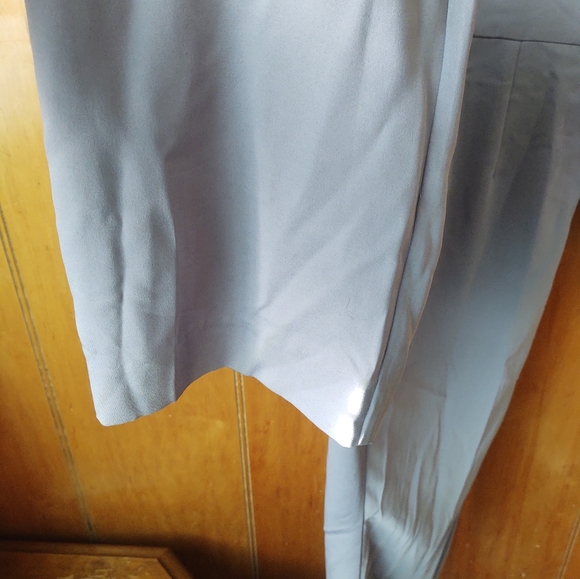 charles henry women's jumpsuit Gray V-neck | button down size XS - Picture 6 of 13